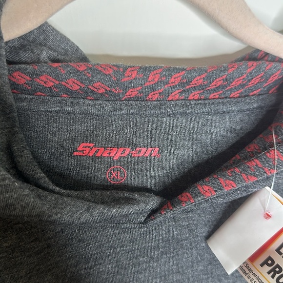 Snap-on Tools Long sleeve hooded shirt NWT XL - Picture 3 of 4